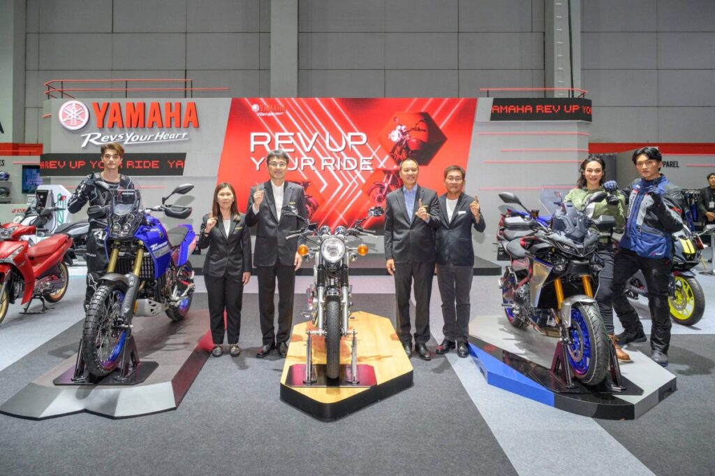 SR400, Tenere700 และ TRACER 9GT+ จัดเต็มฟังก์ชันใหม่